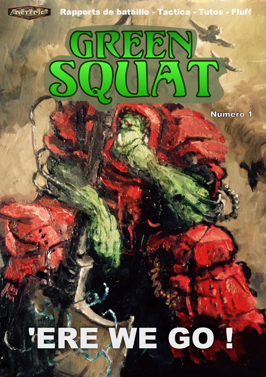 Green Squat, couverture du numéro 1